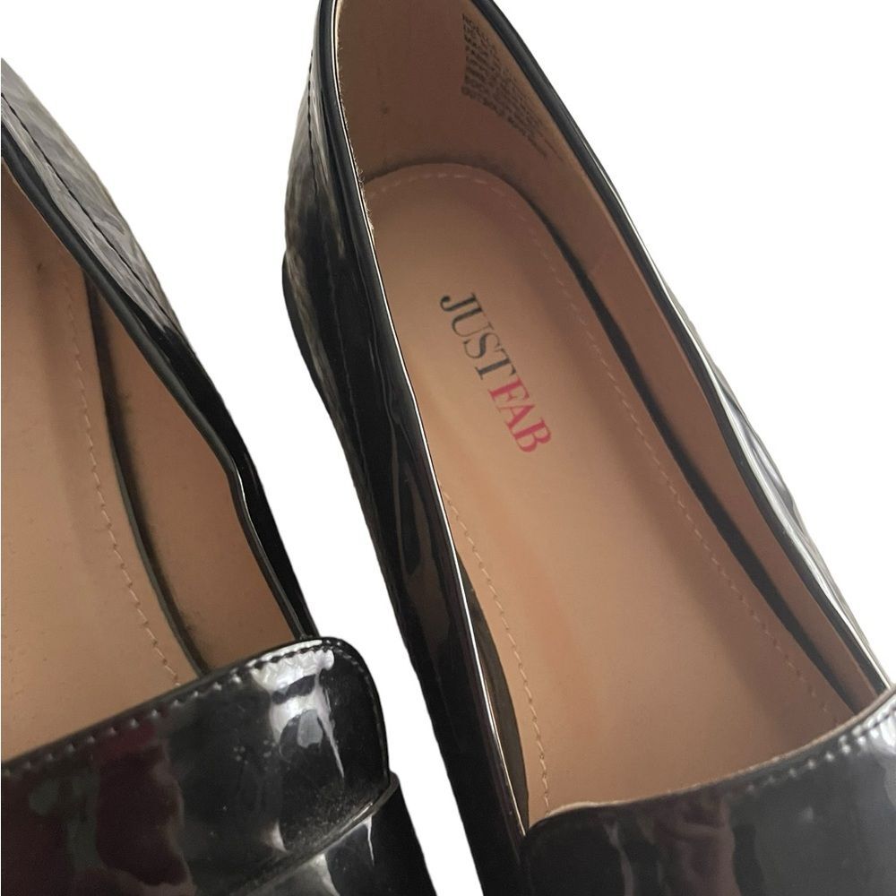 JustFab Women's Noella Shoes in Black NWOT - Picture 5 of 8